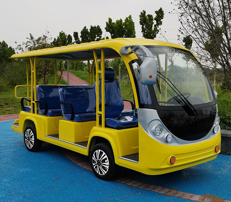 电动观光车巡逻车8座11座14座景区浏览车看房车电瓶四轮车成人