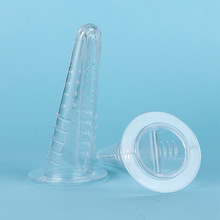 透明锥形ps艾灸私密管 妇科艾灸扩阴器透明管 塑料艾灸导管