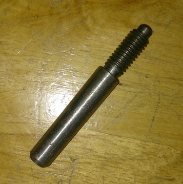 螺尾锥销8*40 圆锥销带螺丝尾 一点大一点小圆锥销 尾部带螺纹y