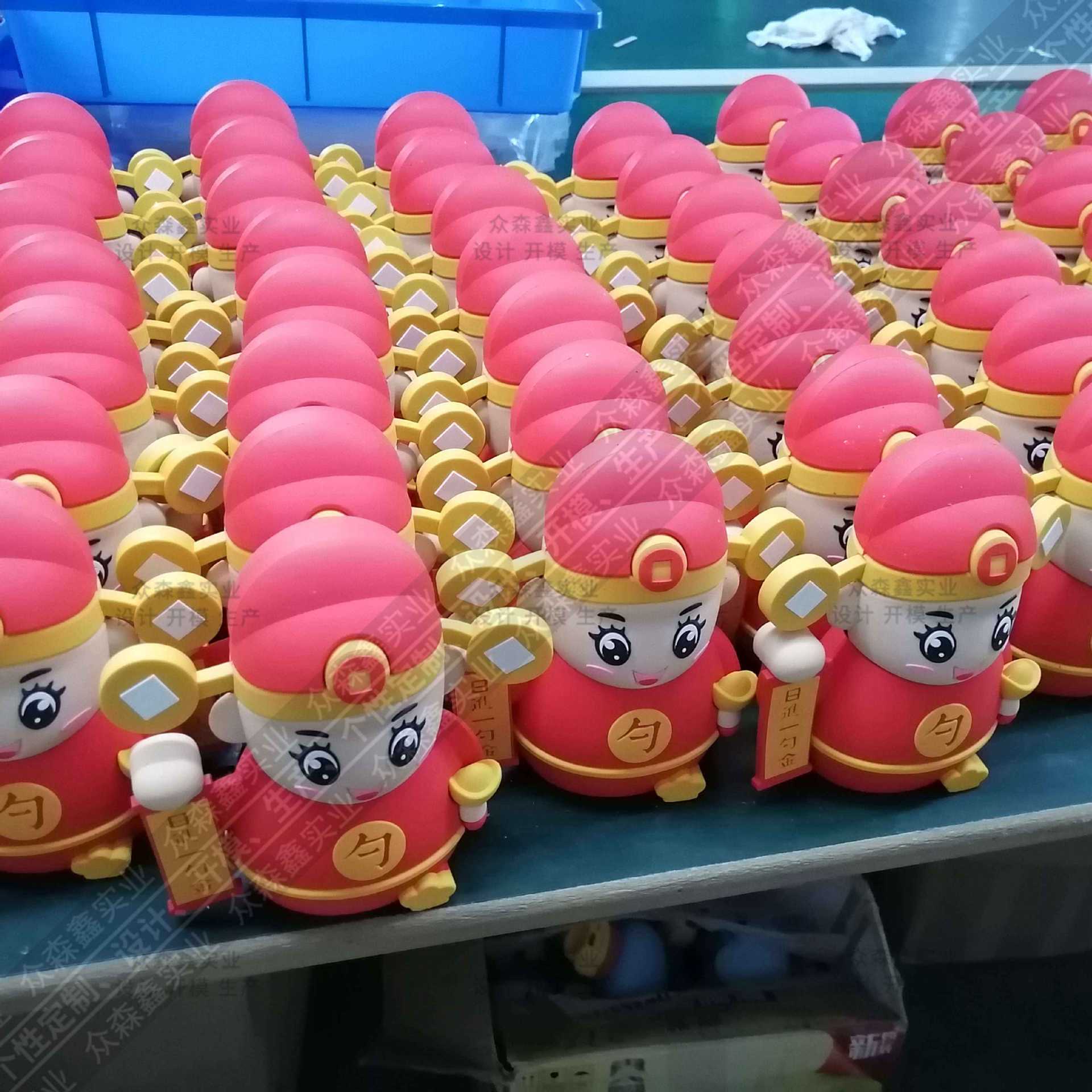 卡通蓝牙音箱设计开模定制个性公仔插卡音箱pvc软胶创意小音响 h