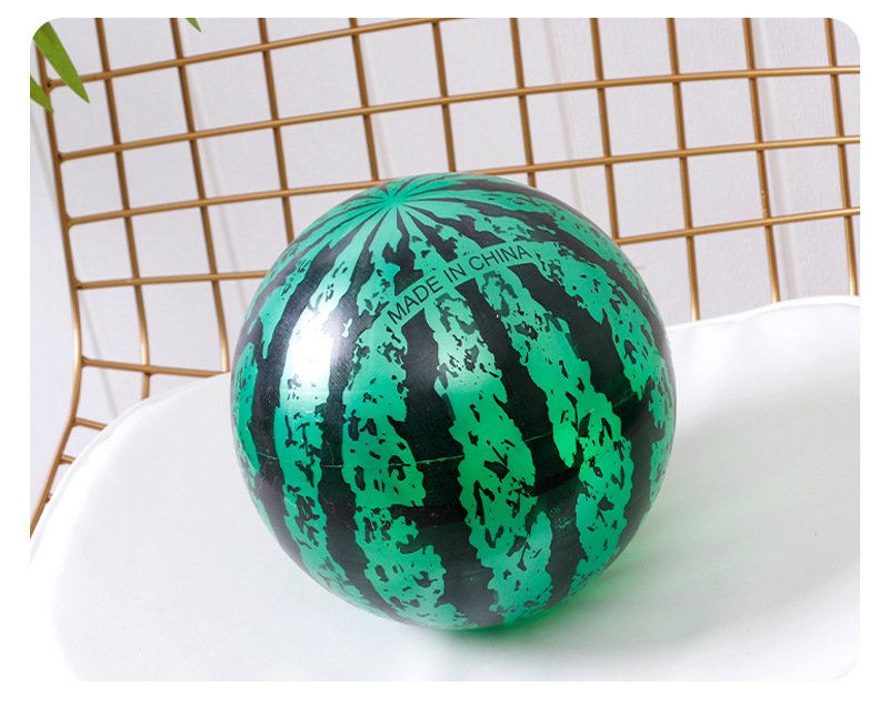 充气玩具批发充气球西瓜球球类玩具儿童玩具大号22cm地摊热卖批发