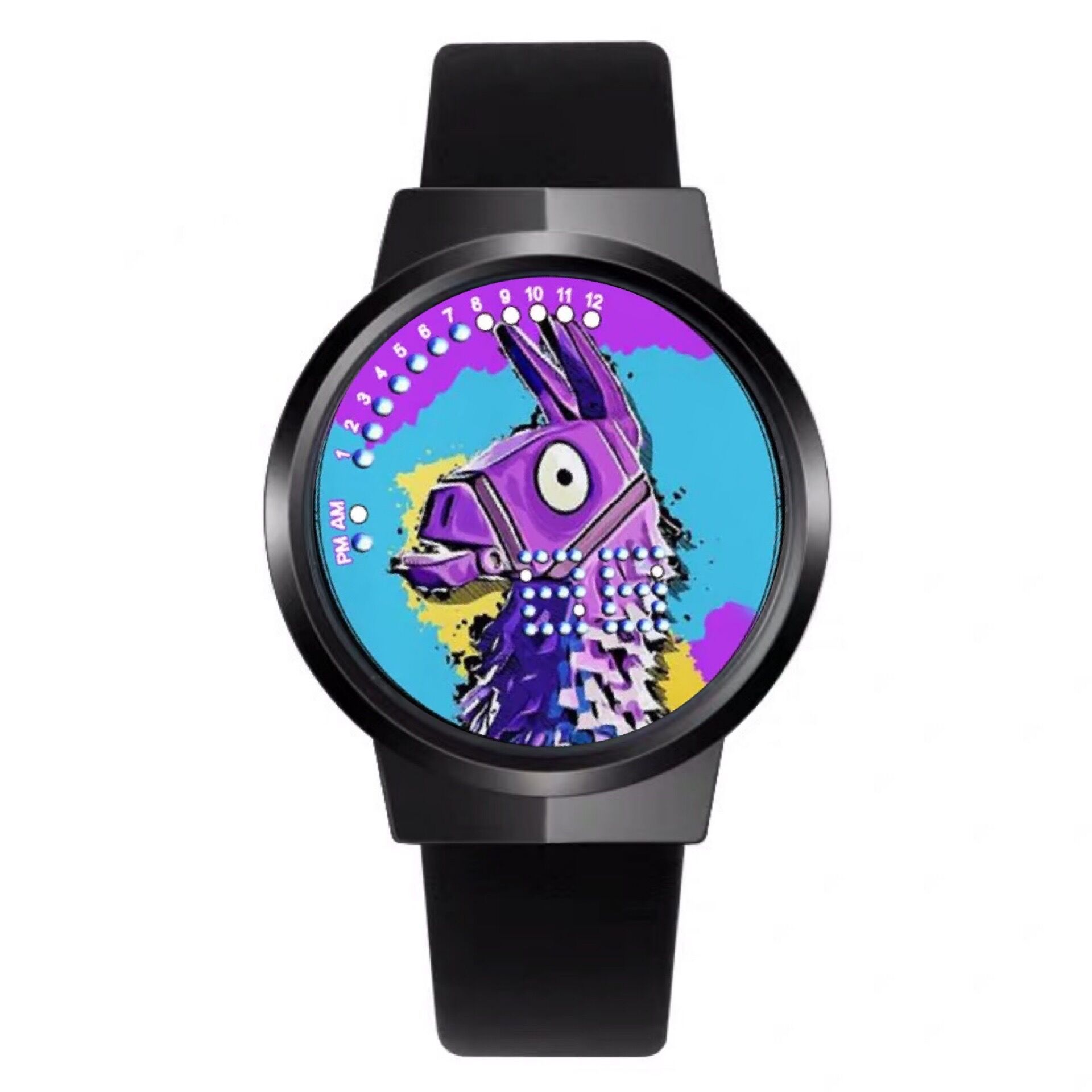 堡垒之夜手表fortnite竞技射击游戏夜光触摸led创意电子学生手表