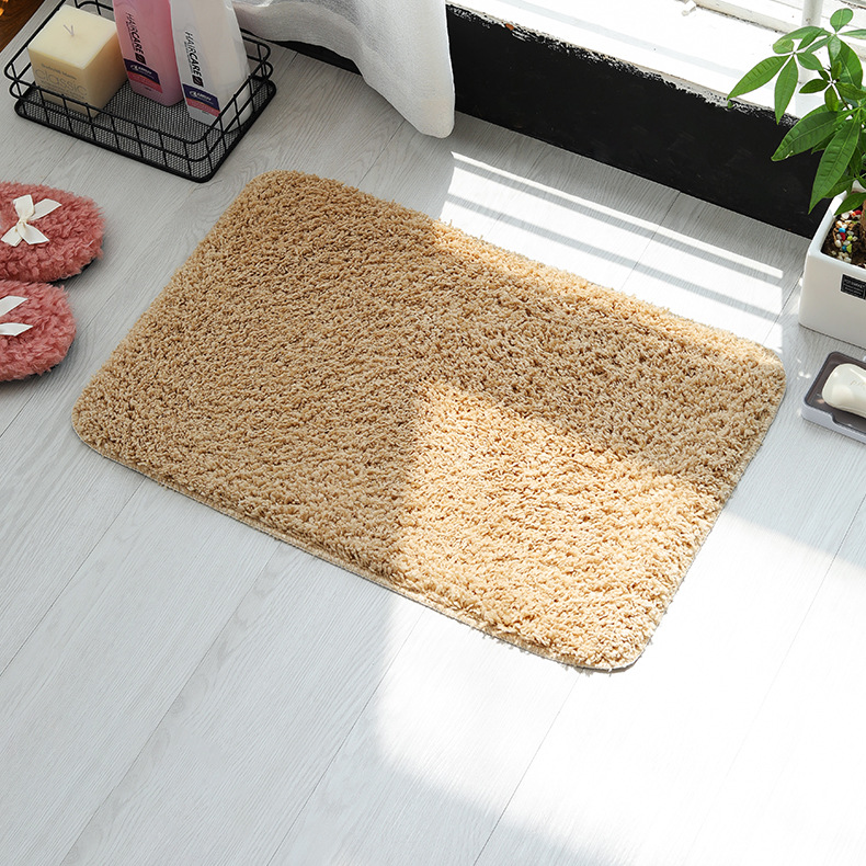 Bathroom Bathroom Entrance Foot Mat Home Door Mat Kitchen and Toilet Door Imitation Cashmere Carpet Doormat