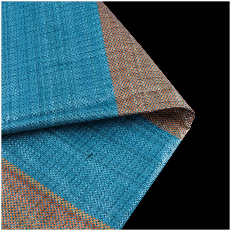 定制物流中转蛇皮编织袋厂家 快递打包编织袋现货 彩条蛇皮袋