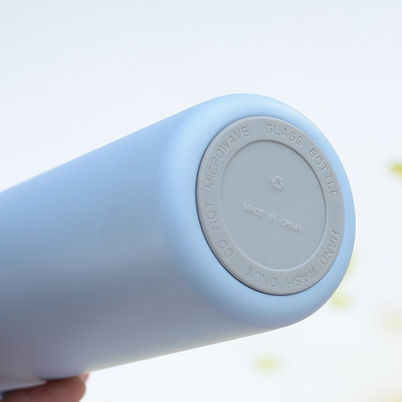 厂家货源304不锈钢弹跳盖豌豆杯 双层真空保温杯创意学生杯定制