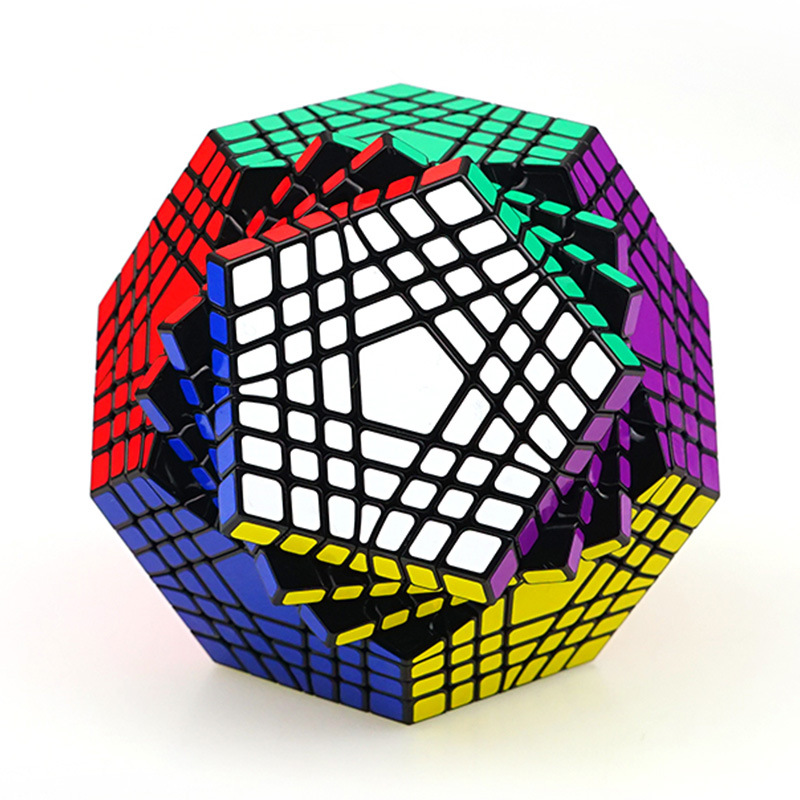 【圣手六阶五魔方】异形6阶5魔方异形高难度比赛魔方益智学生玩具