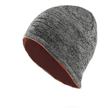 子女时尚保暖针织帽男韩版潮冬季加绒加厚毛线帽户外情侣套头帽