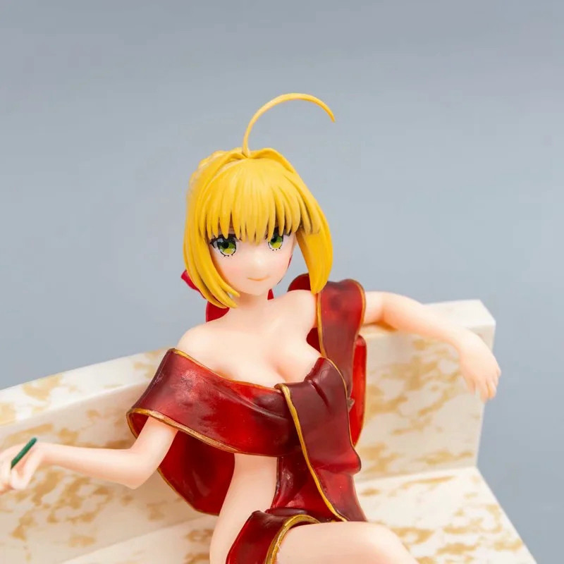 命运之夜 aniplex fate 塞巴尼禄坐姿 克劳狄乌斯 礼服 浴袍 手办