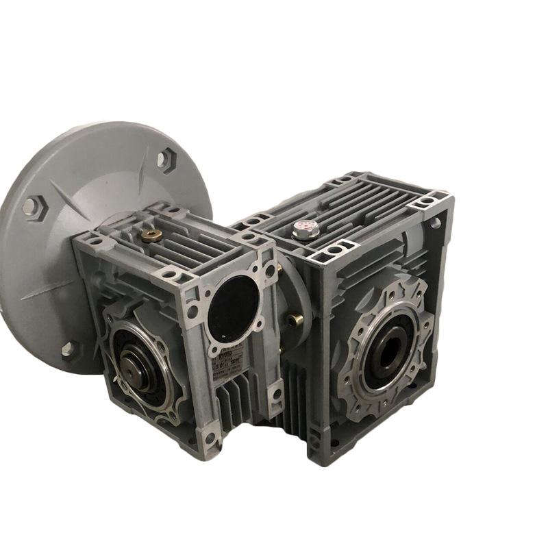 供应mnrv系列铝合金减速机伺服法兰mnrv110小型蜗轮蜗杆齿轮箱