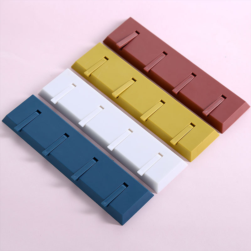 新款免打孔不干胶钢琴挂钩创意可爱浴室墙壁置物强力无痕粘胶挂钩