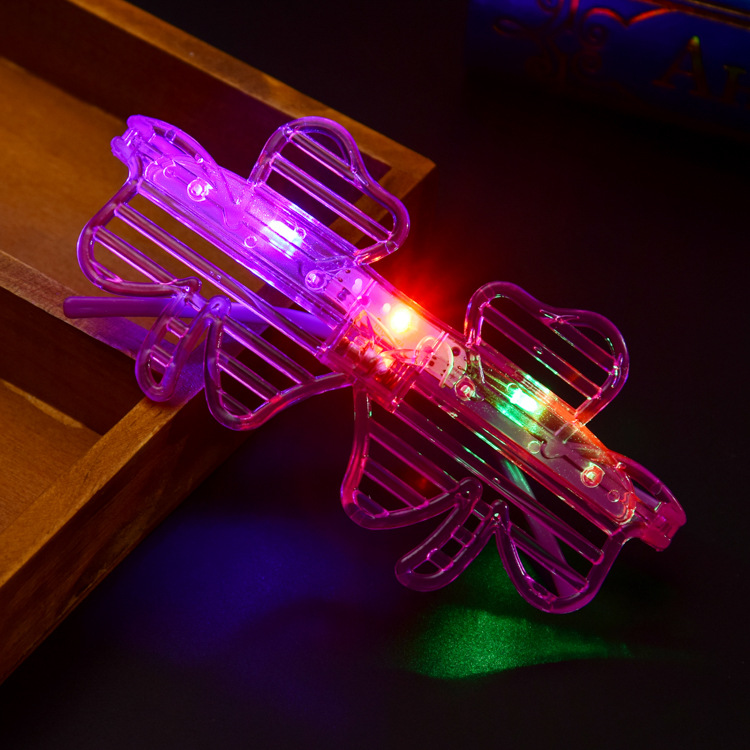 Luminescent Lamp Toys Stall Supply Wholesale Led Blinds Glasses Flash Colorful Toys Bar Hot Sale Direct Supply