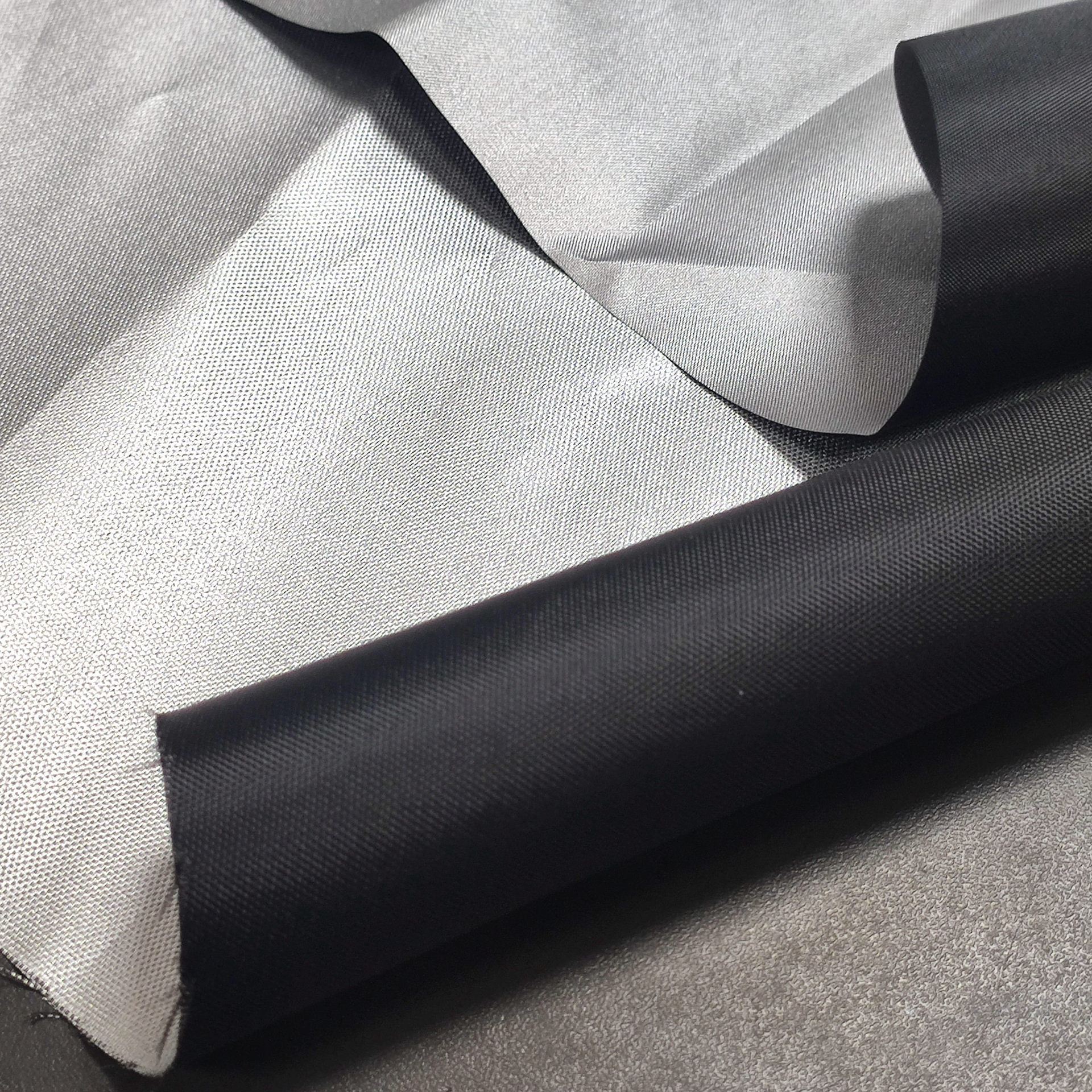 涂银遮光布 牛津布涂银布 料保温箱里布 摄影遮光布 帐篷隔热布