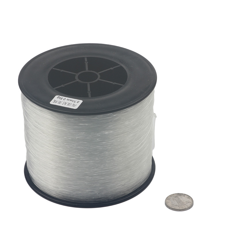 1斤桶装号特粗高强度尼龙线钓鱼线胶丝线锚鱼大物海钓渔网线