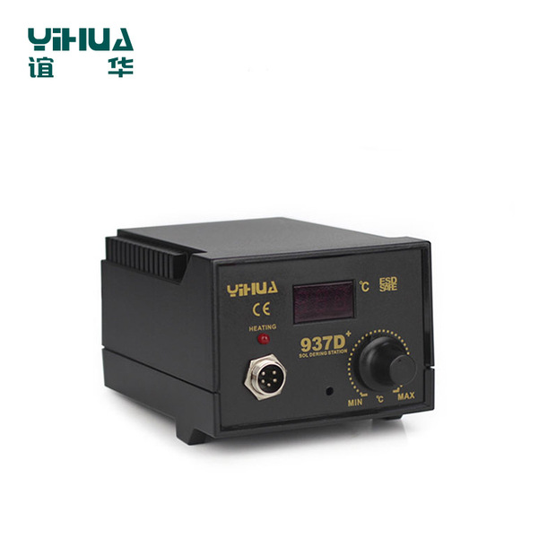 谊华定制 937d 恒温焊台 可调温电焊台 60w电烙铁 数显焊台936