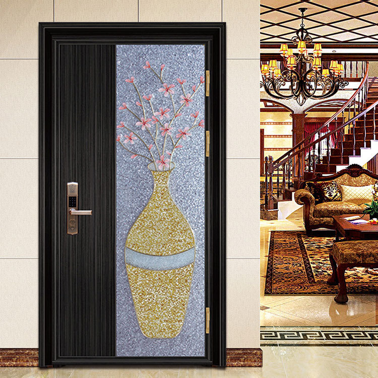 【新款】厂家直销简约韩式门304不锈钢门不锈钢大门不锈钢防盗门