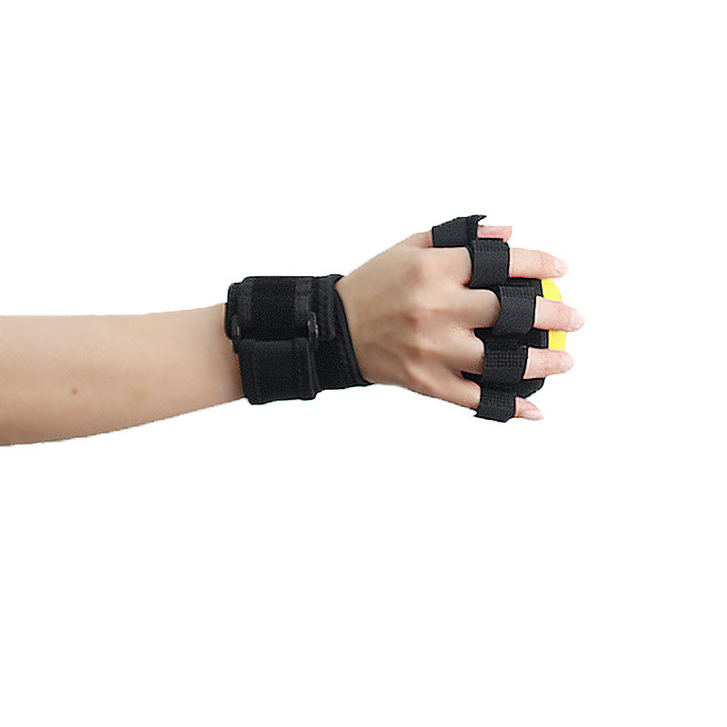 手指握力器手部力量锻炼老年人腕力抓力训练球按摩球分指固定板