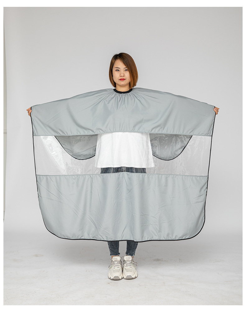 现货长条围布理发围布成人家用理发店美发剪发围布不沾发剪发围布