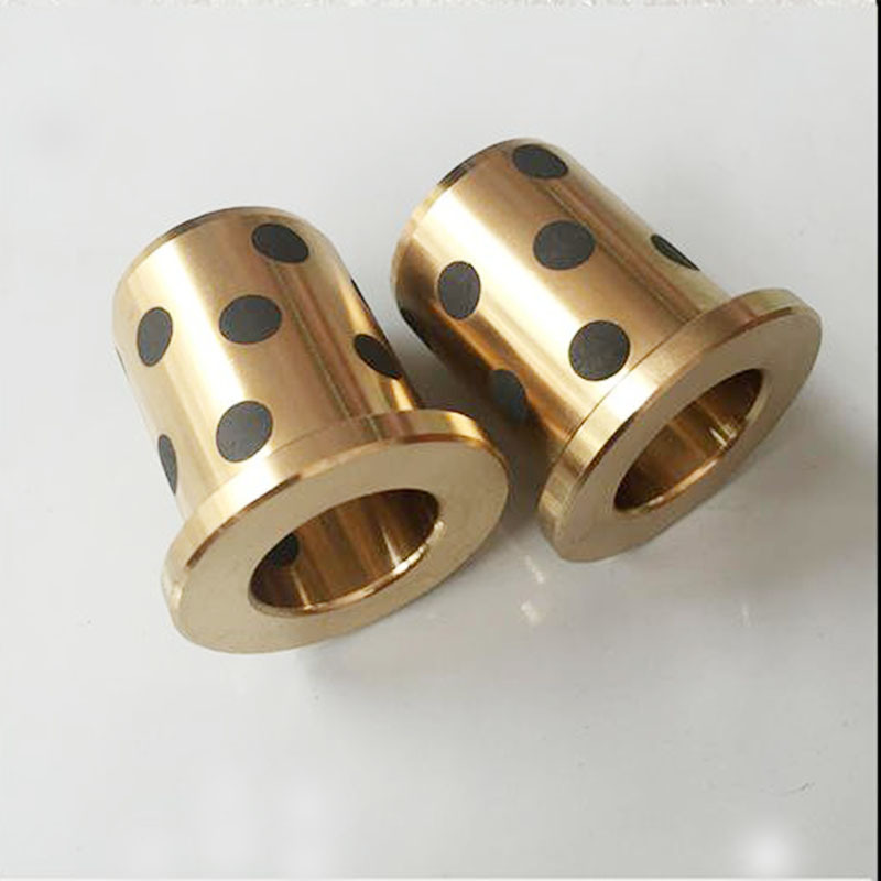 方形法兰石墨铜套合金套 无油衬套mptsz10-25