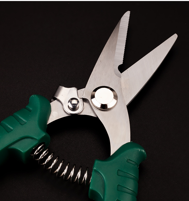 电子电工剪刀薄铁皮剪多功能剥线剪线槽剪电线塑料瓶卡槽剪铝扣板