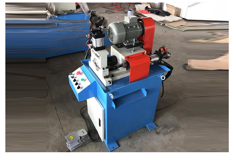 单头倒角机圆管圆棒钢管破口机 全自动上下料金属管材棒材倒角机