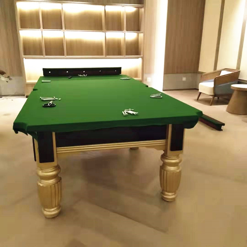 台球桌 广东深圳市强利品牌球台ql-7商用家用美式 标准黑八台球桌
