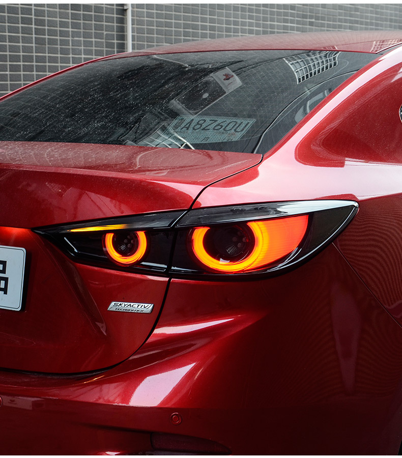 尾灯总成(带跑马呼吸)一边是否是总成是适用车型年份14-19款马自达