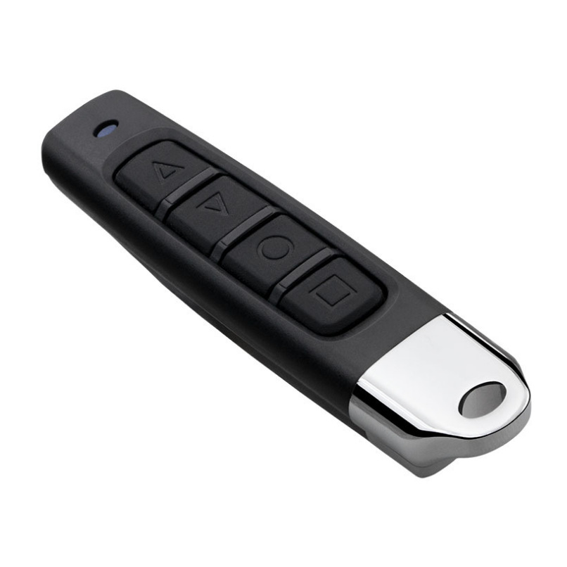 厂家供应 433mhz小拇指四键万能对拷无线遥控器 车库门对拷遥控器