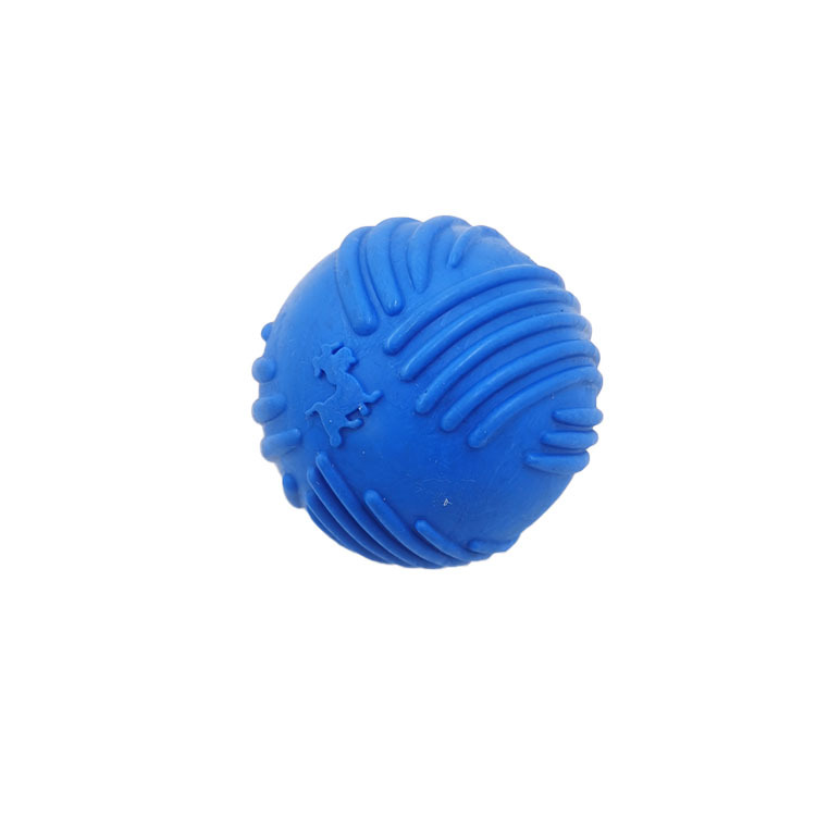 Dog Toy TPR Sound Texture Ball Relieving Stuffy Molar Teeth Cleaning Interactive Training Pet Toy in Stock Wholesale