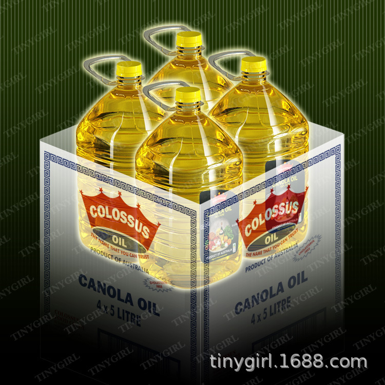 澳洲原装进口colossus巨人芥花油冷榨健康食用油