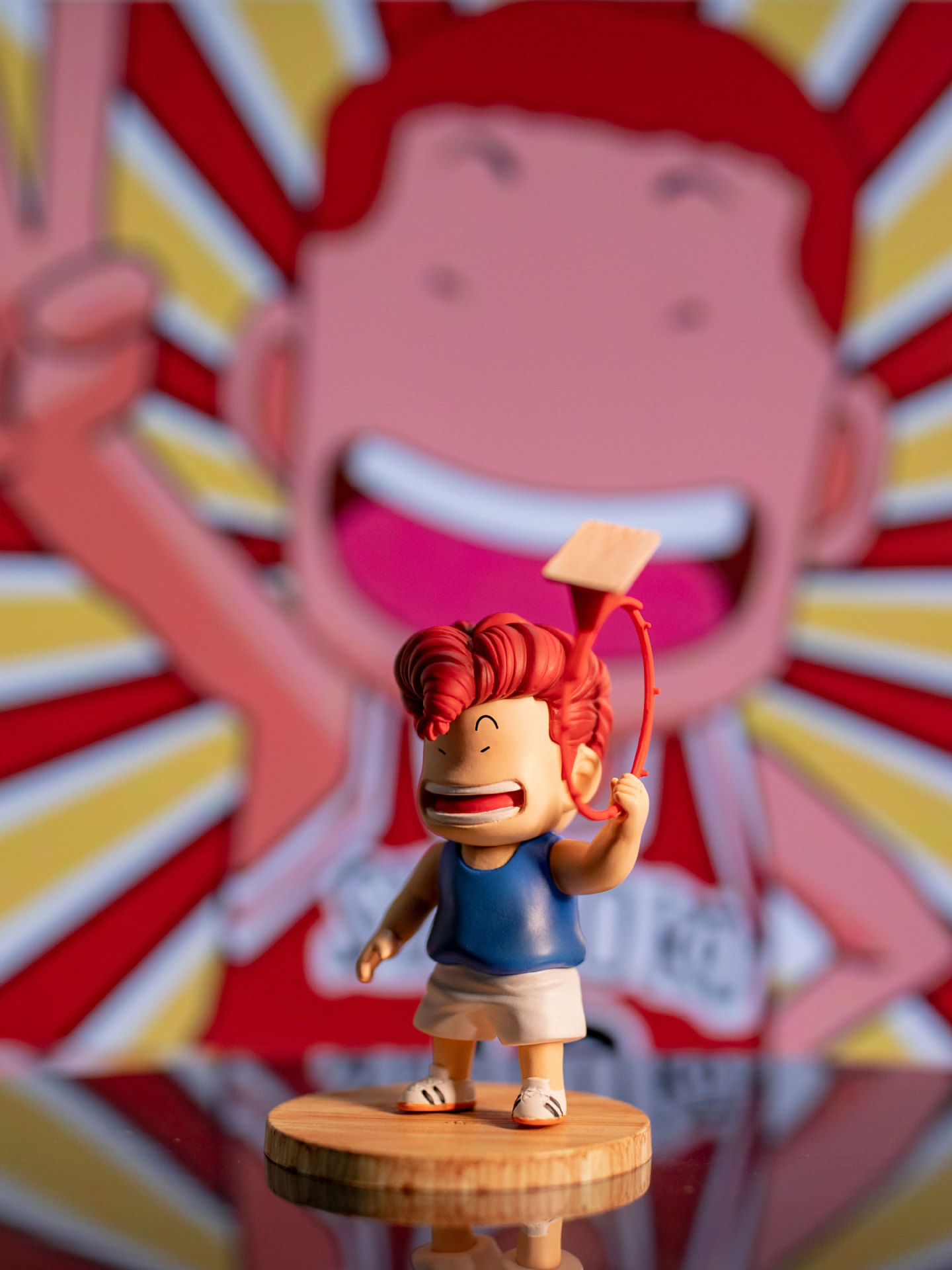 q版 毁童年原创系列公仔 樱木花道 流川枫 小新 胖虎手办公仔摆件