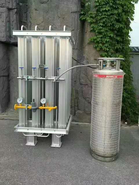 空温式汽化器 液态天燃气撬装设备 卸车撬汽化器