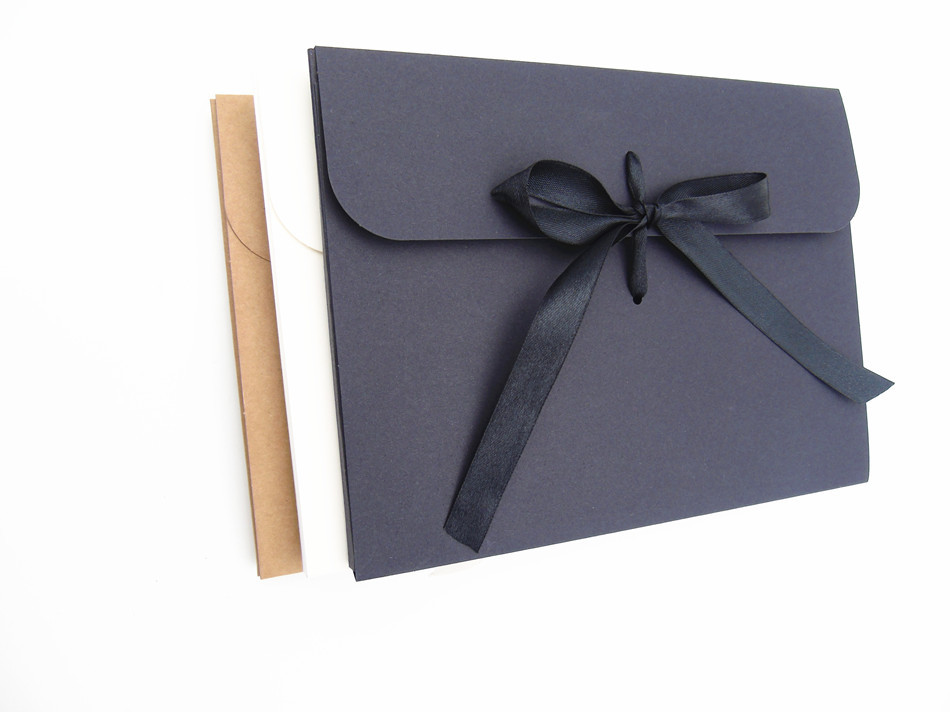 丝绸内衣面膜盒丝巾盒信封封套礼盒真丝包装袋丝带礼品盒印刷定制