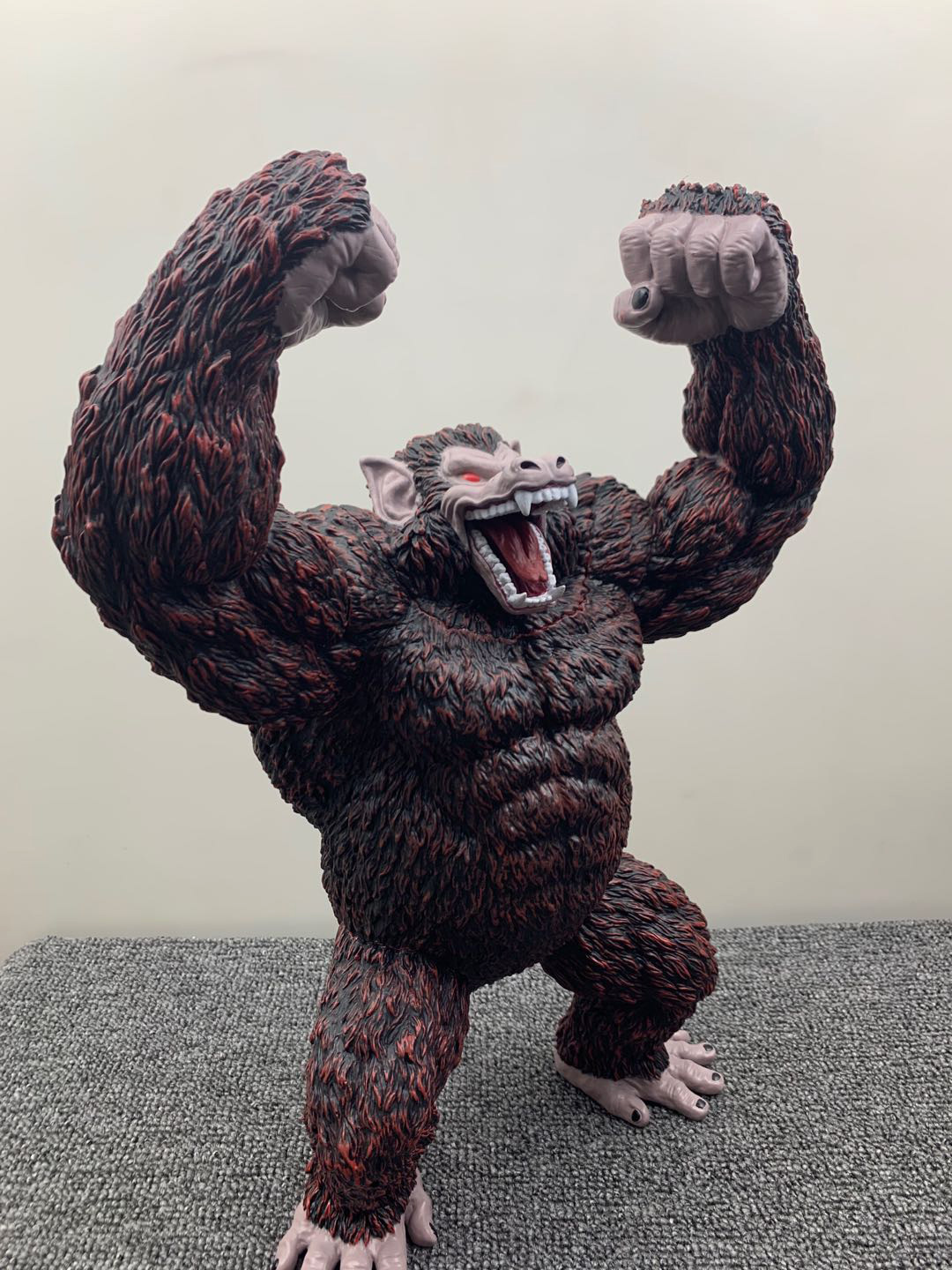 贼好 剧场版 黄金大猿 大猩猩 黄金电镀色 棕色白色 雕像手办模型