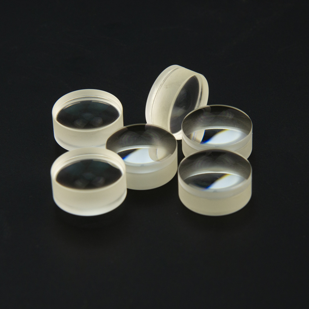 工业镜头镜片 镀膜加工 光学玻璃透镜组合wrh聚光透镜光学双抛光-阿里