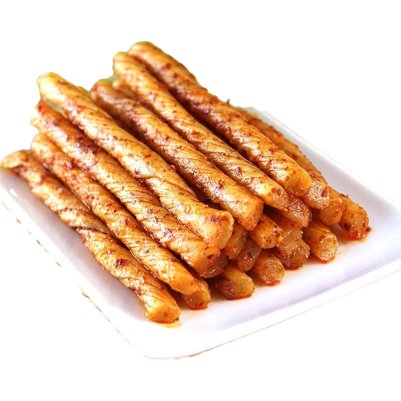 馋大嘴巴42g盐焗素鸡筋袋装麻辣休闲食品80后零食批发爱尚代理