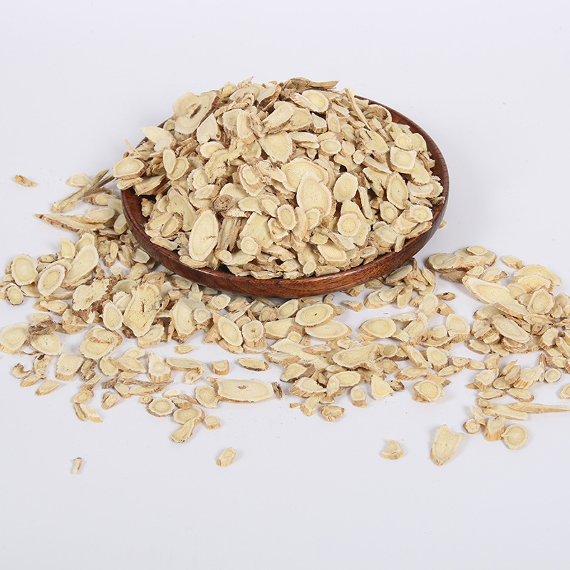 甘肃中药材黄芪薄片 500克煲汤泡茶散装黄芪 岷县新货黄芪片北芪