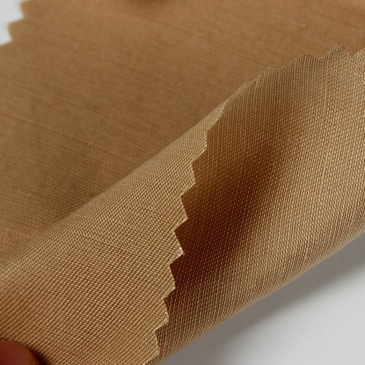 精品130g铜氨丝面料铜氨天丝面料亚麻面料120d*30s铜氨丝服装面料