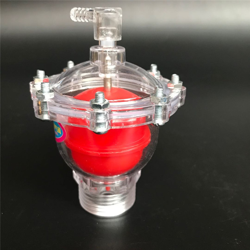 锅炉全自动排气阀暖气片泄压阀塑料6分一寸地暖锅炉电锅炉排气阀