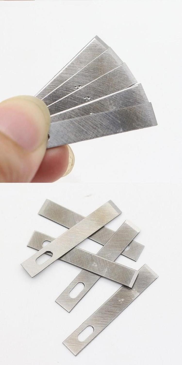 笔刀替换刀片 刀片4#11#16# 金属模型手机贴膜裁纸刀雕刻刀美工刀