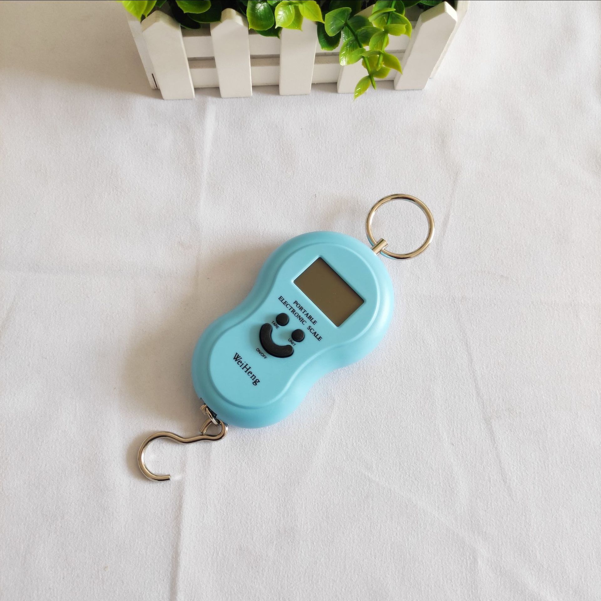 智能便捷式家用迷你手提便携电子秤液晶电子秤葫芦秤买菜钓鱼秤