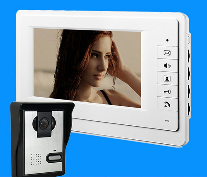可视对讲门铃家用高清有线别墅视频智能楼宇门禁系统设备可视对讲
