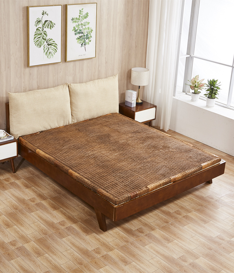 手工棕榈全山棕黄麻床垫儿童无胶偏硬薄棕垫老式床垫