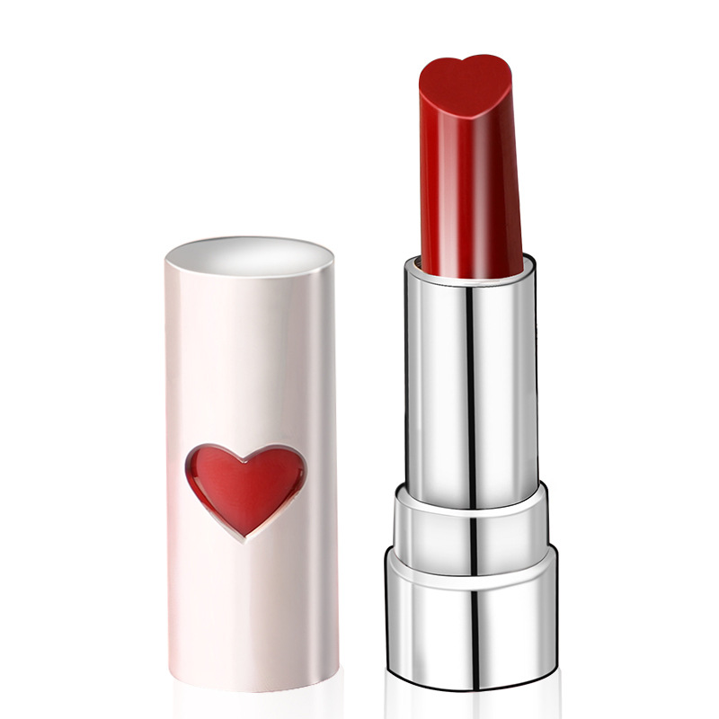 抖音爆款迪香儿七夕情人节爱心形口红少女心滋润保湿心型唇膏