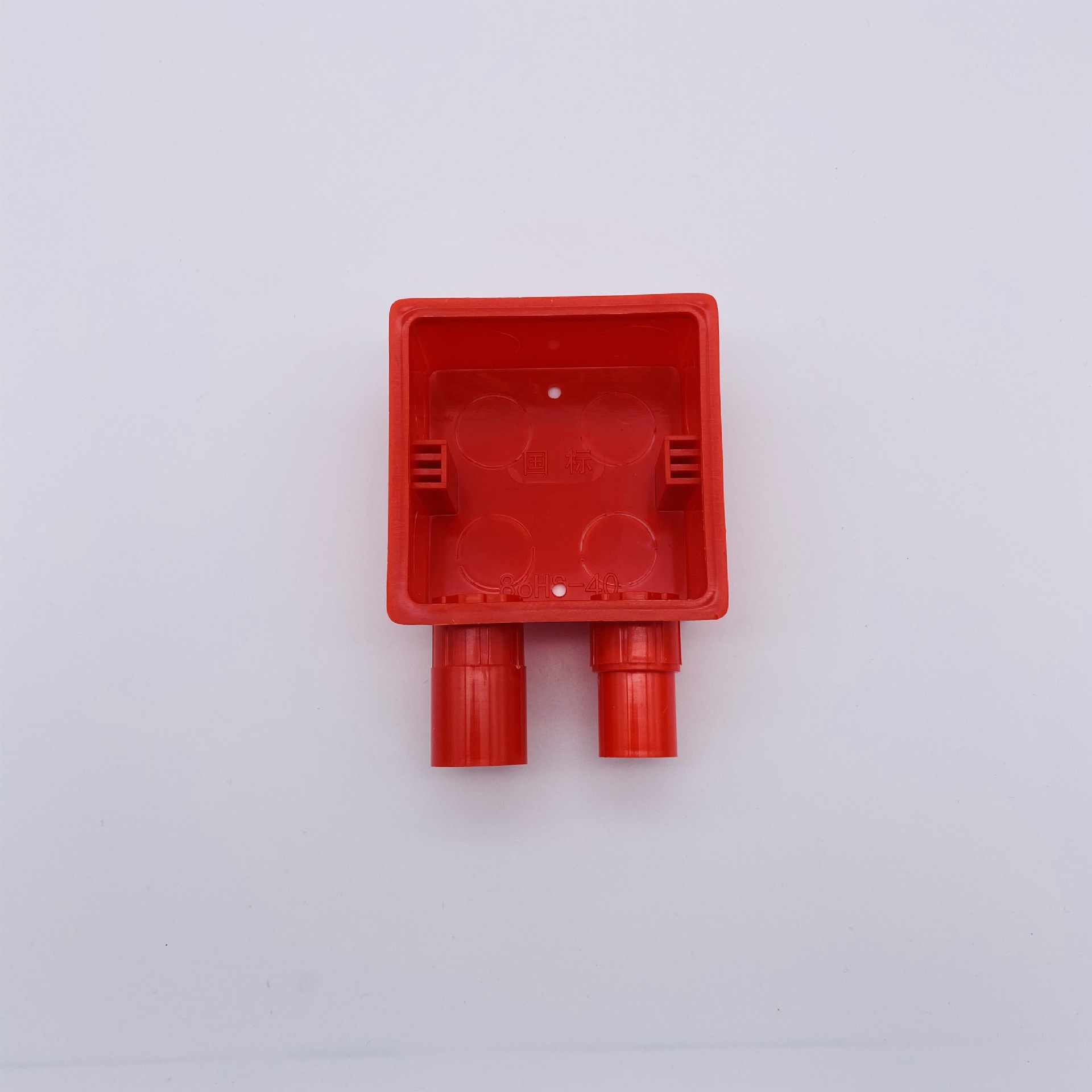 86型pvc阻燃接线盒 分线盒 暗装底盒 预埋暗盒 方形开关盒可定制