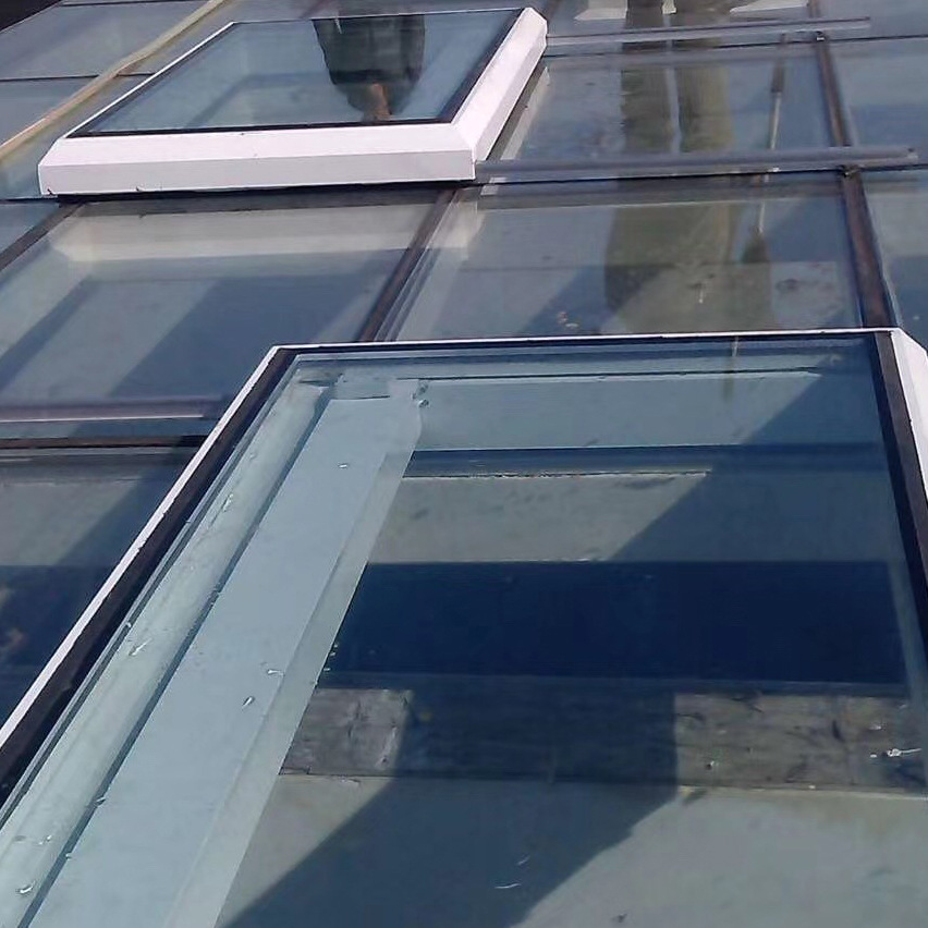 电动遥控平移天窗铝合金框平移开启窗平移电动窗斜屋顶平移大天窗