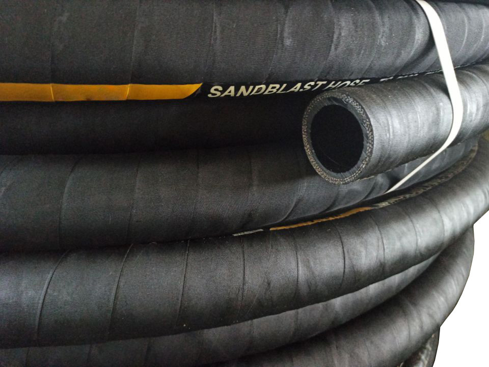 高压黑色橡胶水管工业用耐油橡胶管 导静电夹布耐油胶管