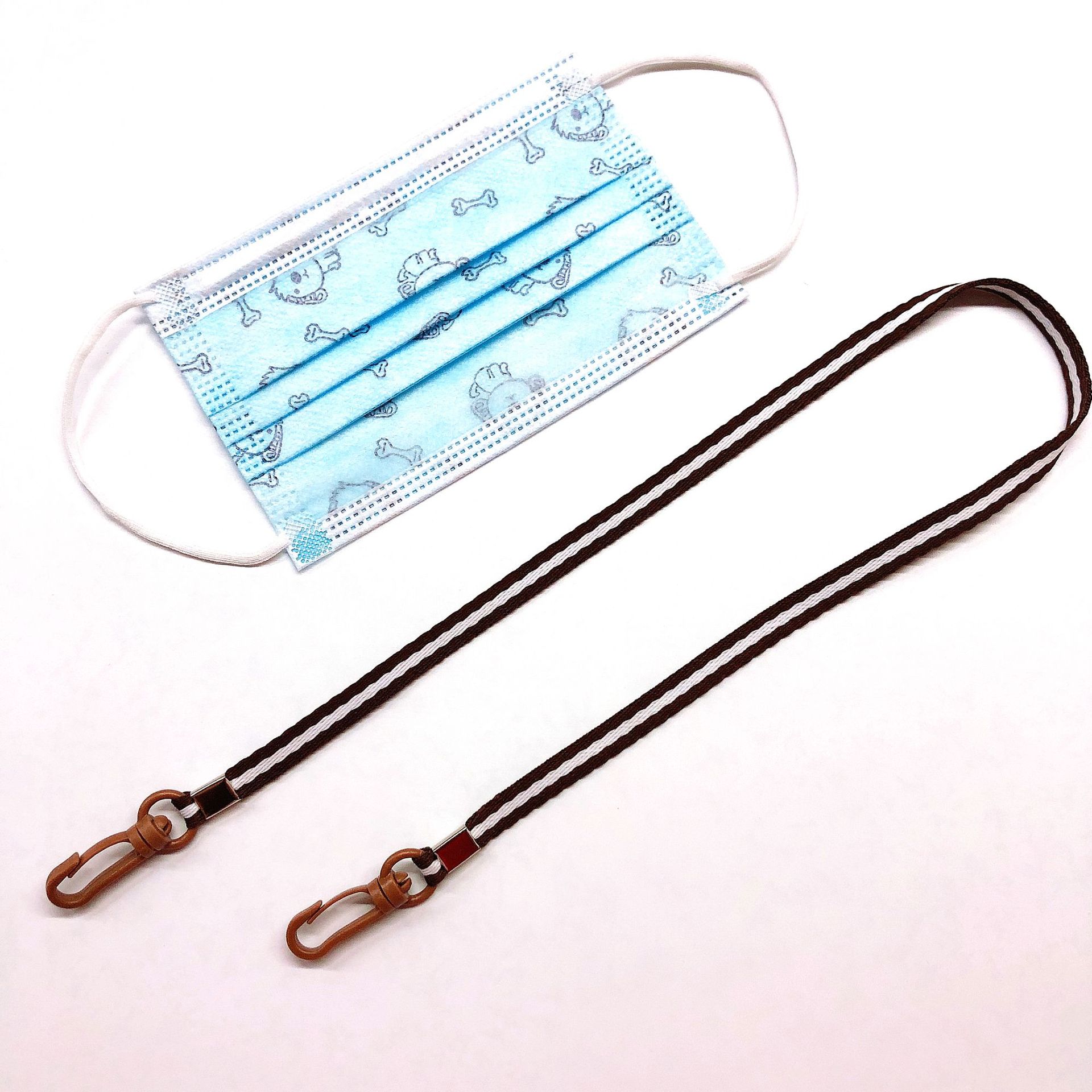 现韩国 口罩挂绳防勒神器挂绳防丢无痕耳绳调节带挂脖防丢眼镜绳