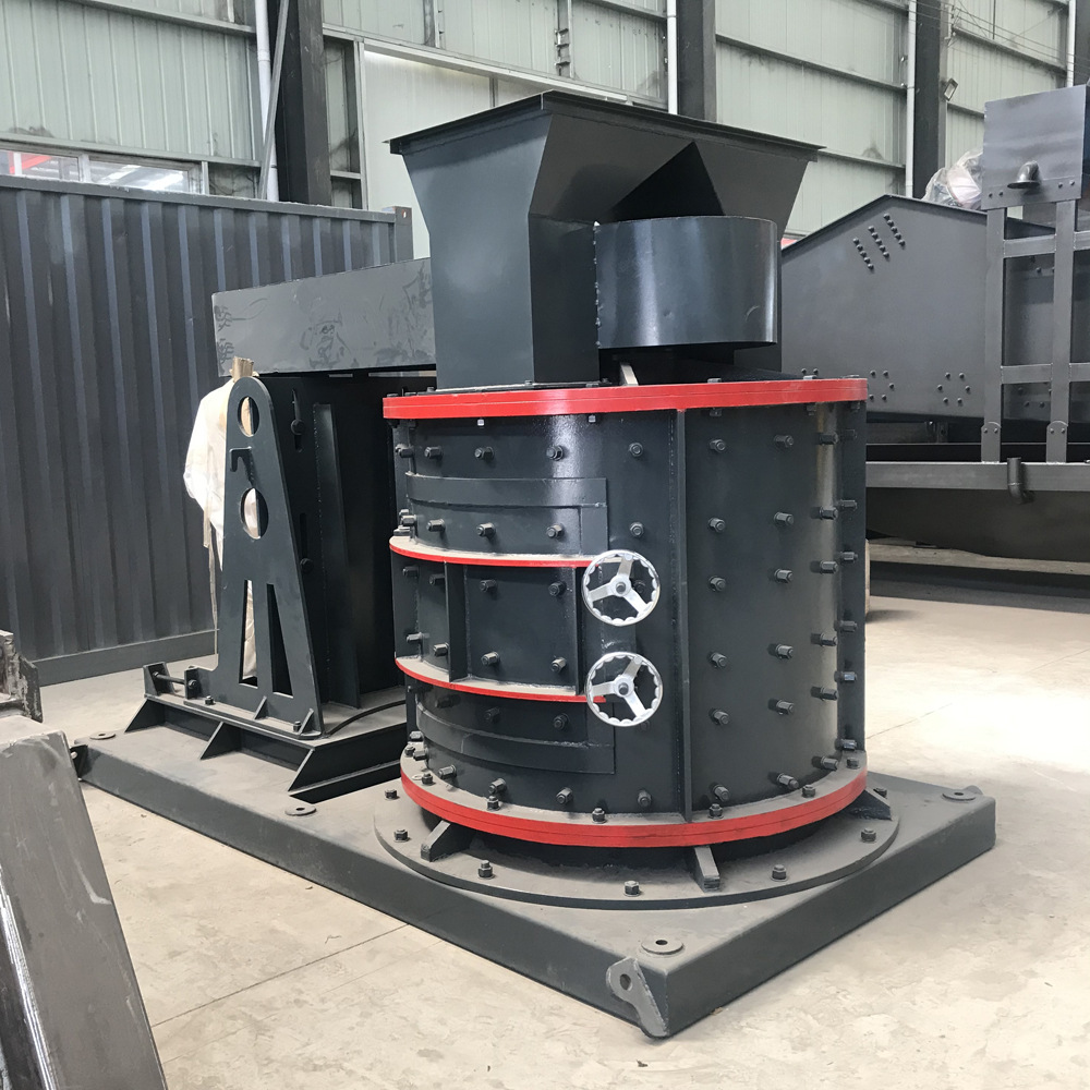 现货供应鹅卵石花岗岩数控立轴制砂机打砂机砂石生产线系列设备