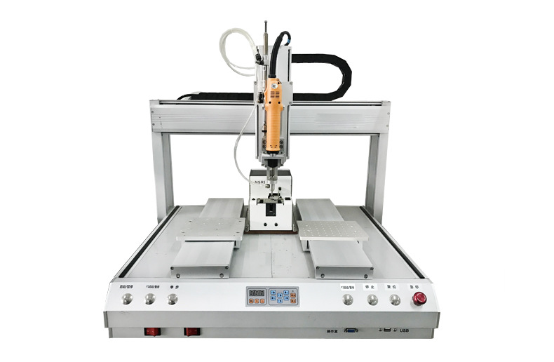 厂家直销桌面台式三轴自动锁螺丝机吸附式自动拧螺丝机电动可调