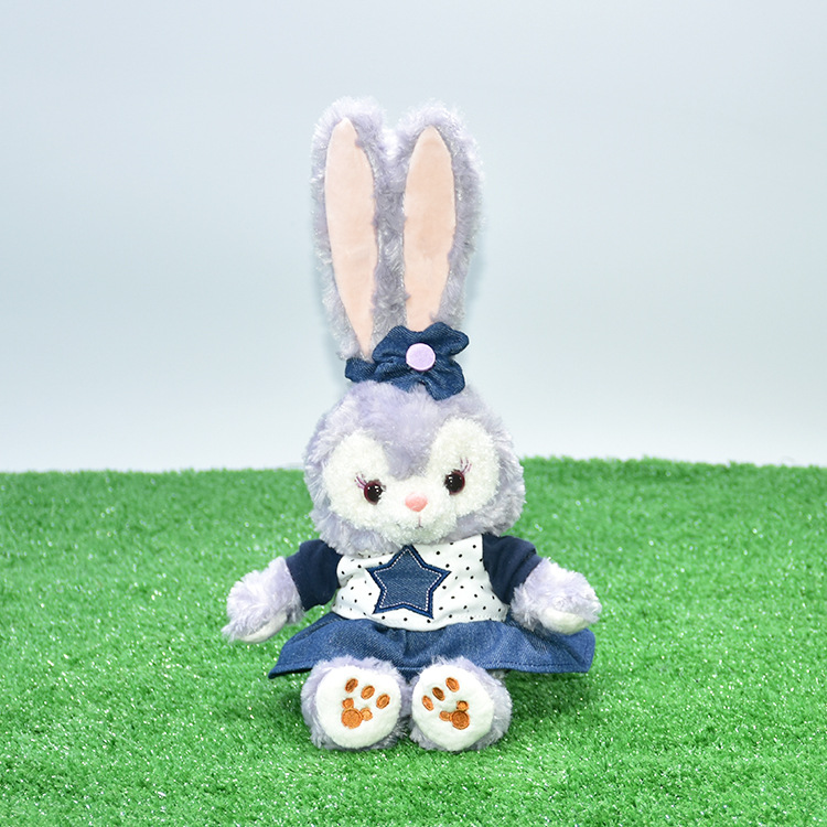 ins网红达菲毛绒公仔长耳兔子抓机玩偶